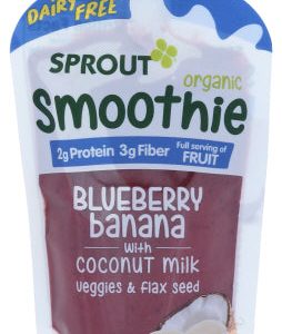 Sprout Smoothie Blueberry Banana Coconut 4 Oz – Pack Of 12