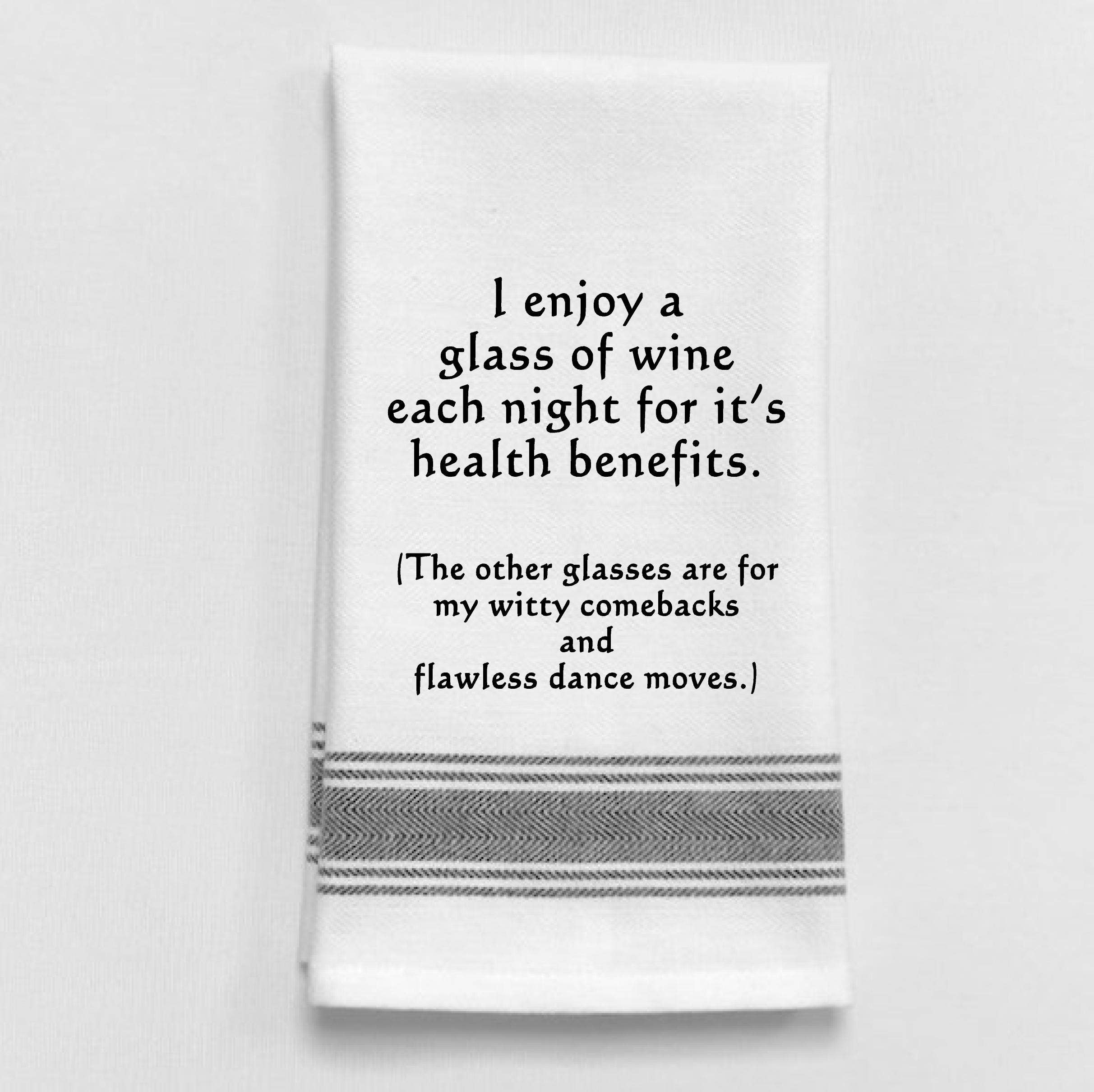 Wild Hare Designs – I enjoy a glass of wine each night…