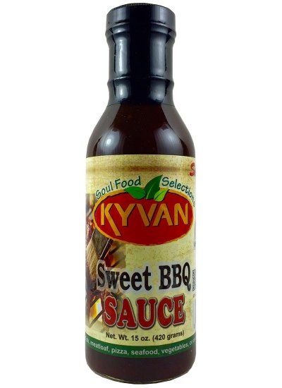 Kyvan Sweet BBQ Sauce, 15oz.