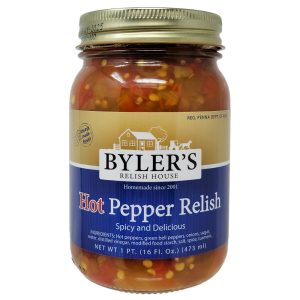 Byler’s Hot Pepper Relish – 16oz.