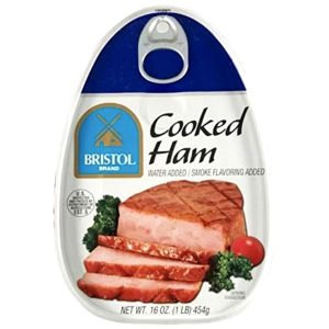 Bristol Brand – Cooked Ham – 16 OZ