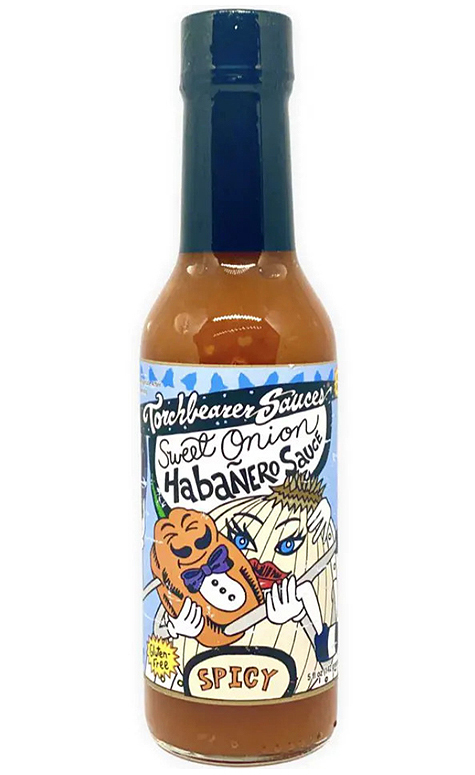 Torchbearer Sweet Onion Habanero Hot Sauce