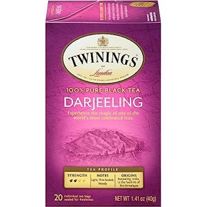 Twinings – Darjeeling Tea, 20 Bags | Pack of 6