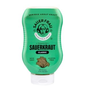 Sauer Frau Sauerkraut Classic Sqz 18 Oz – Pack Of 6