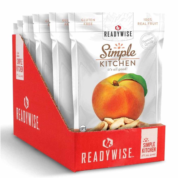 Simple Kitchen – Peaches Frozen Dried, 1.4 OZ – Pack of 6