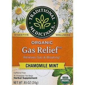 Traditional Medicinals – Gas Relief Tea, 16 Bags | Pack of 1