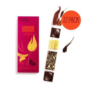 Antidote Chocolate HESTIA: BANANA + CAYENNE – 12 Bars