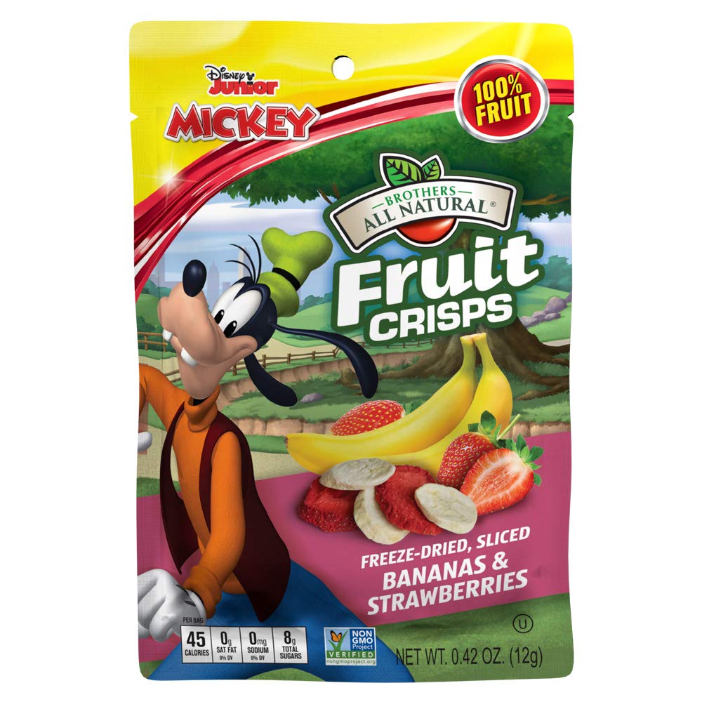 Brothers All Natural Fruit Crisps: Strawberry & Banana