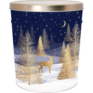 6.5 Gal Gilded Forest Popcorn Tin