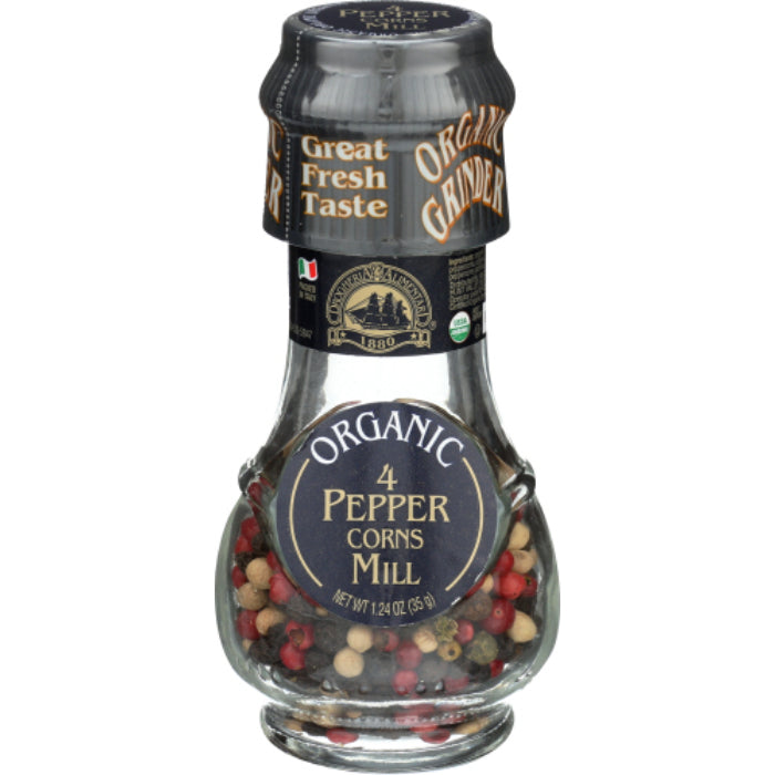 Drogheria & Alimentari – Peppercorn Mill 4 Seas, 1.24 Oz (Pack of 6)