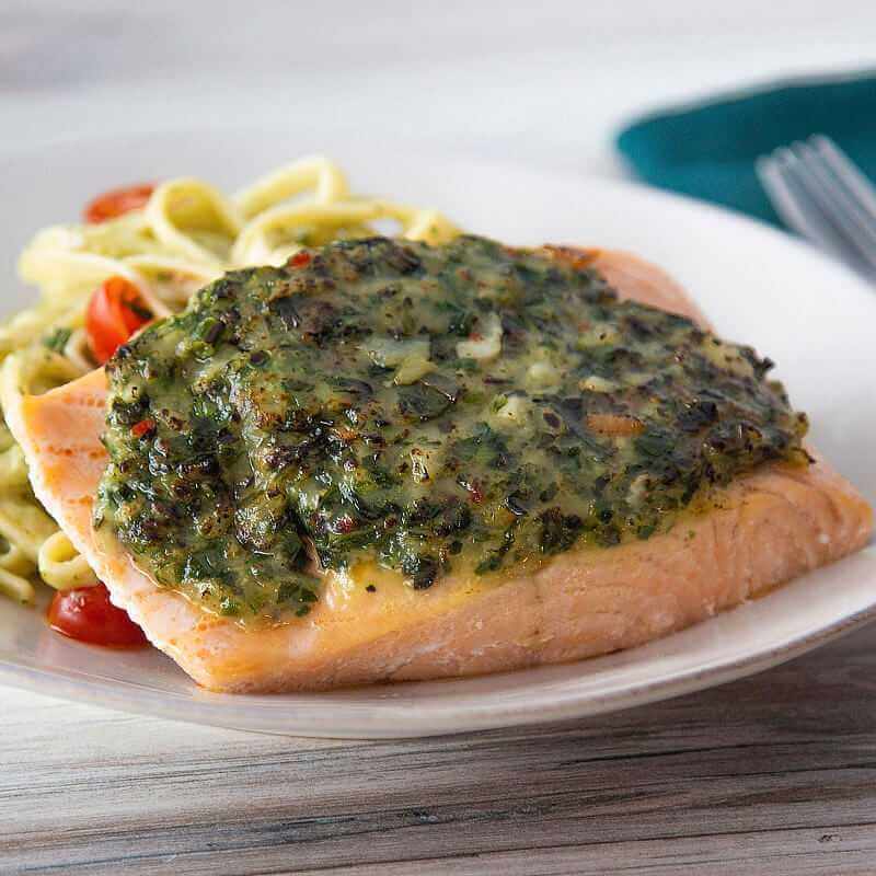 Garlic Parmesan Salmon