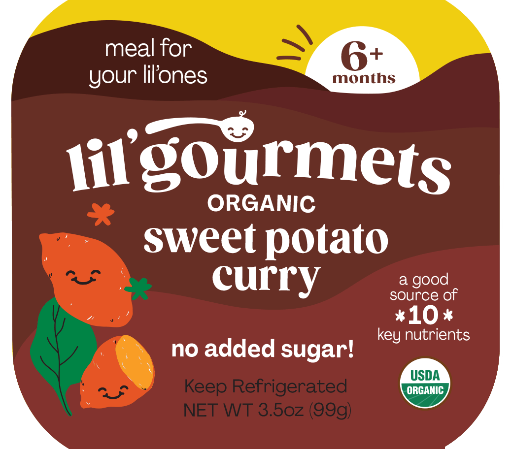 Lil Gourmets – Sweet Potato Curry, 3.5 Oz – Pack of 8