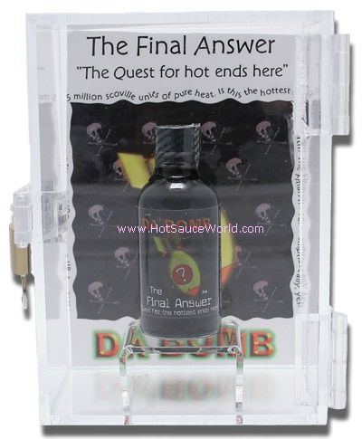 Da’ Bomb The Final Answer with Case, 2oz. (Out Of Stock)