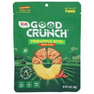Dole – Good Crunch Pineapple With Chili Dried Fruit Bites, 1.4 Oz