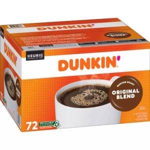 Dunkin’ Donuts Original Blend K-Cup Coffee Pods, 72 ct.