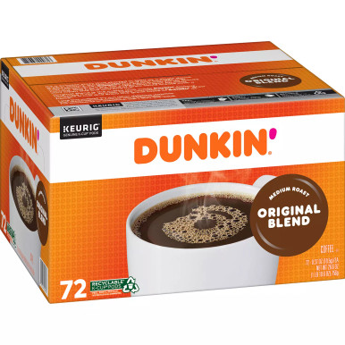 Dunkin’ Donuts Original Blend K-Cup Coffee Pods, 72 ct.