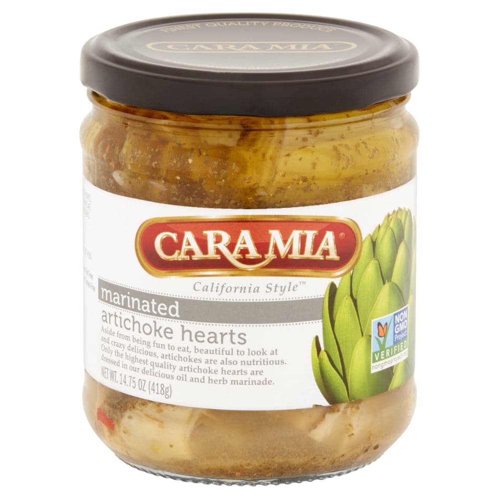 Cara Mia – California Style Marinated Artichoke Hearts, 14.75 Oz