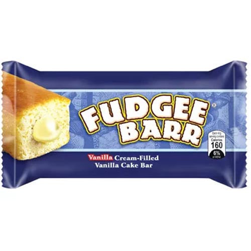 Rebisco – Fudgee Barr Vanilla Filled Cream – 10 Pack – 42g
