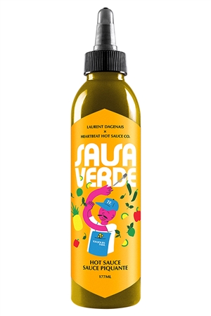 Heartbeat Salsa Verde Hot Sauce, 6oz.