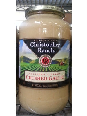 Crushed Garlic Christopher Ranch Gilroy California 32 oz Best Deal 37
