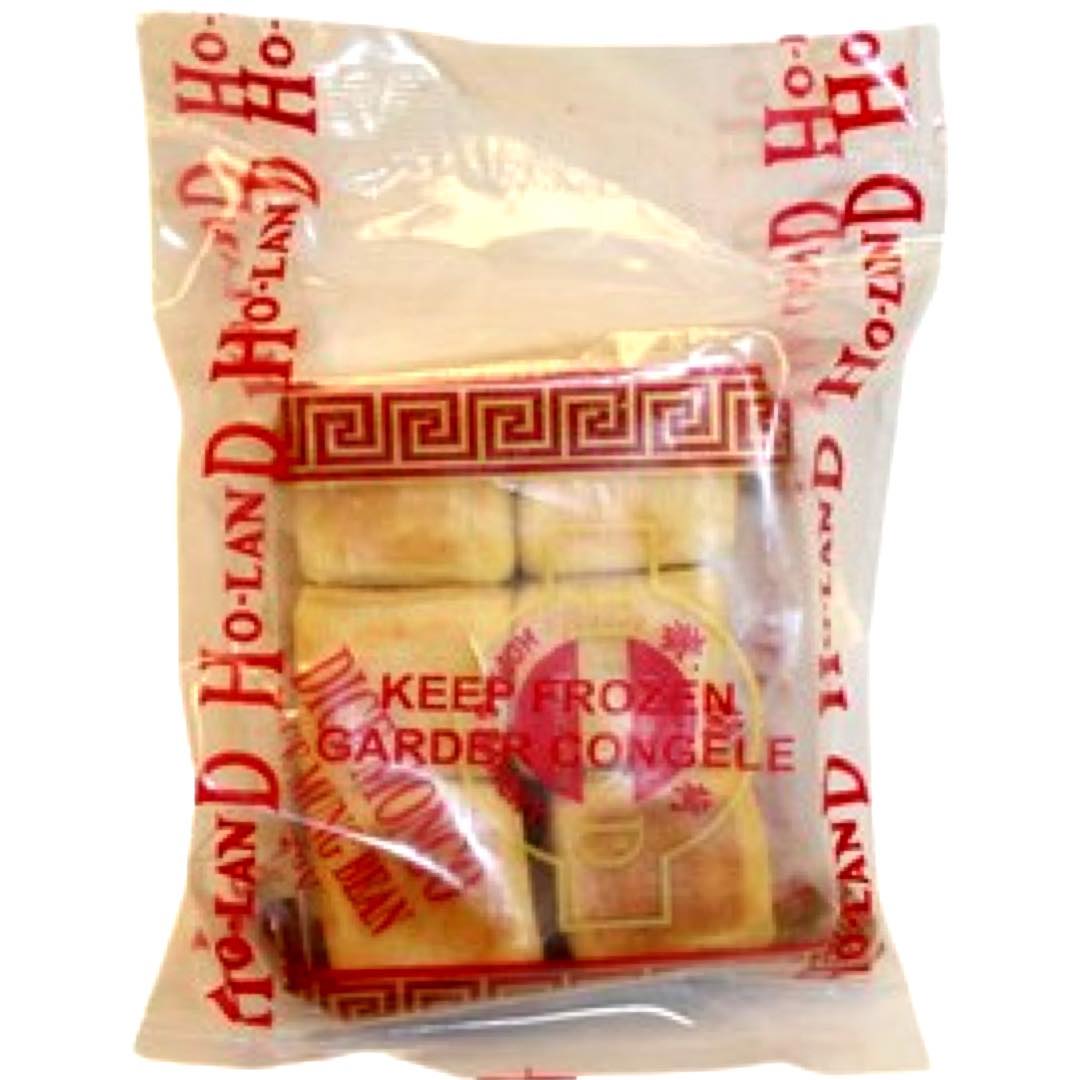 Ho-Land – Hopia and Bakery – Chinese Delicacies – Dice Mongo – Mung Bean Pastry (FROZEN) – 6 Pieces – 8 OZ