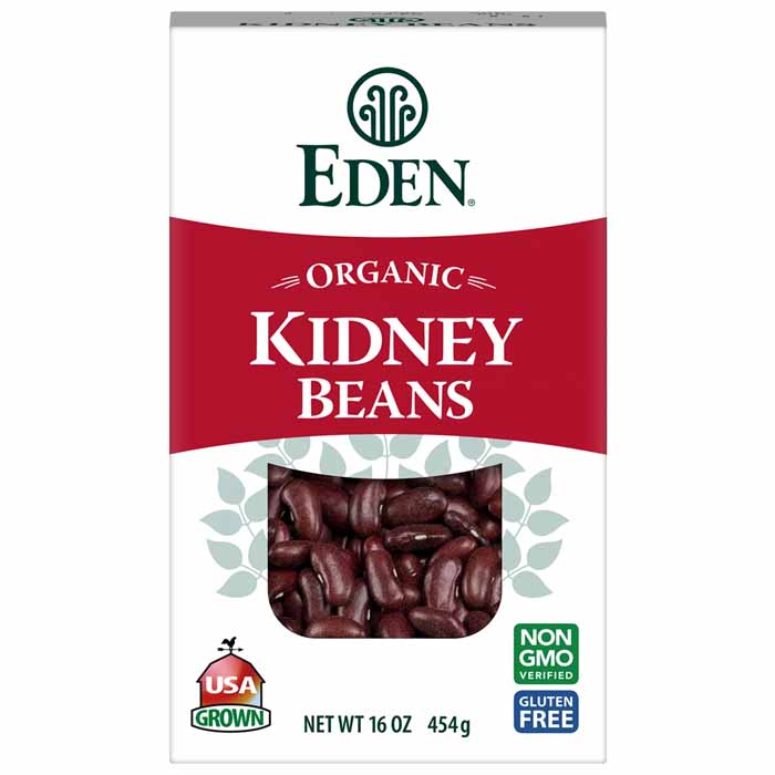 Eden Foods – Organic Dark Red Kidney Beans, 16oz