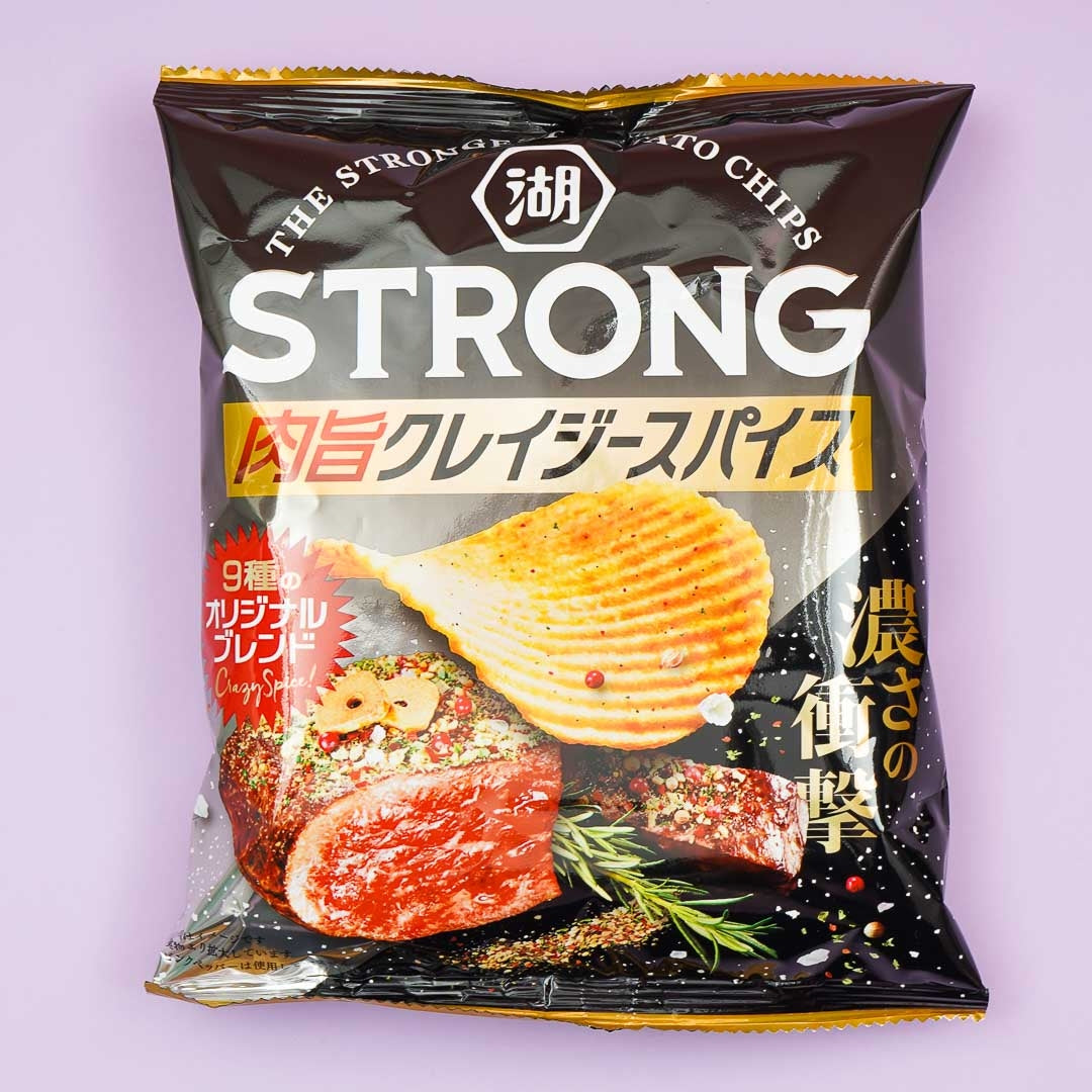 Koikeya Strong Potato Chips – Meaty Crazy Spice