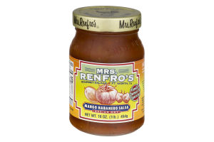 Mrs Renfro Salsa Habanero Mango 16 Oz – Pack of 6