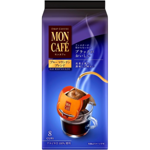Mon Café Blue Mountain Blend Drip Coffee 8 Servings – Premium Japanese Single Serve – Made in JAPAN – Tokyo Sakura Mall