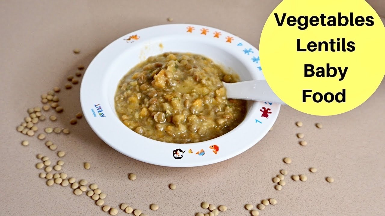 Little Dish Food – Baby Vegan Lentil Veggie, 7 Oz – Pack of 6