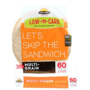 Tumaros Wrap Low Carb Mltigrn 8 Pc – Pack Of 6