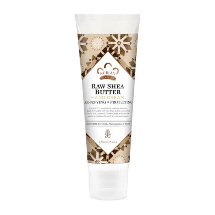 Nubian Heritage – Hand Cream Raw Shea Butter 4 OZ – Pack of 1