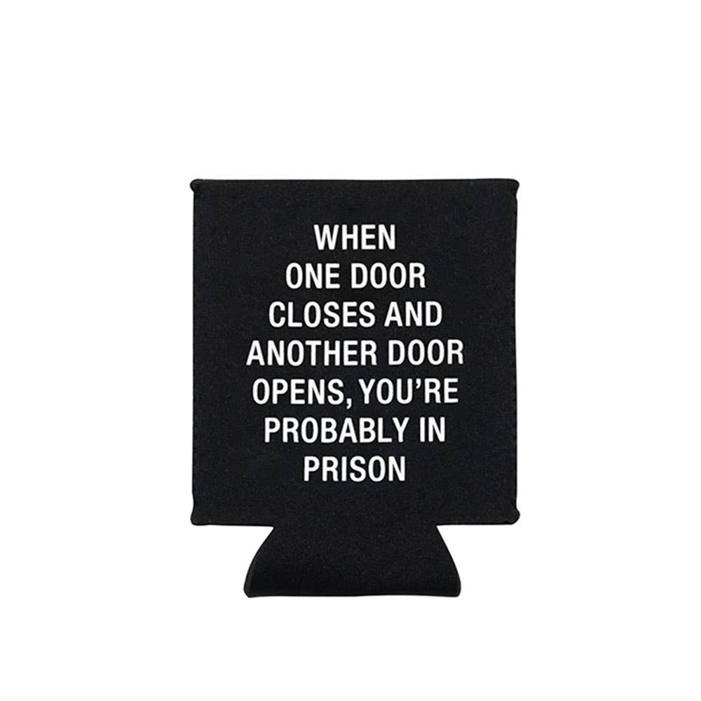 About Face Designs, Inc. – One Door Closes Koozie