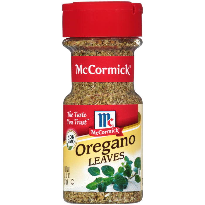 McCormick – Spice Oregano Leaves, Whole, 0.75 oz – Pack of 6