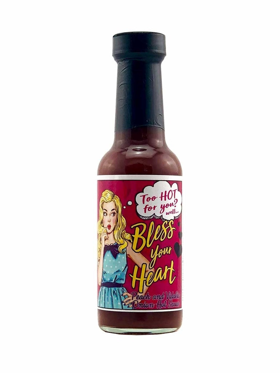 Hot Sauce Too HOT for You? Well Bless Your Heart Peach & Vidalia Onion