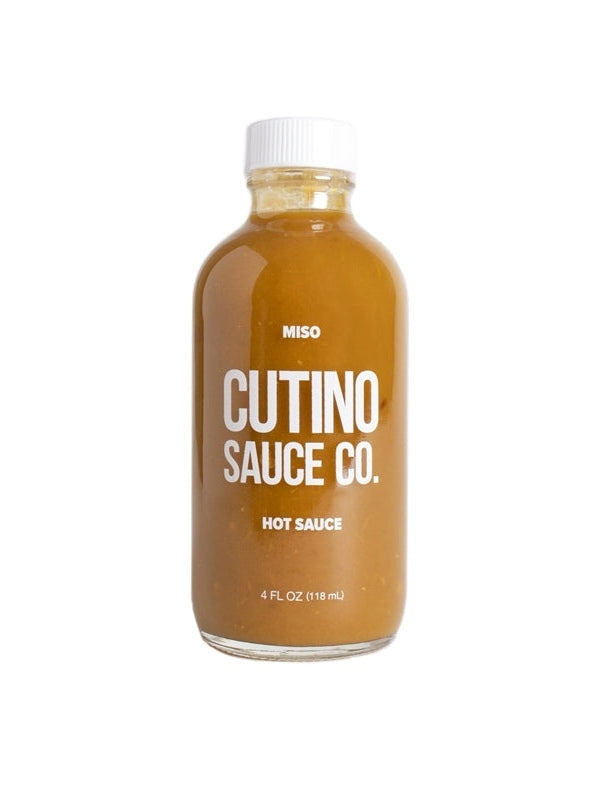 Hot Sauce Miso by Cutino Sauce Company 4 oz Heat 5