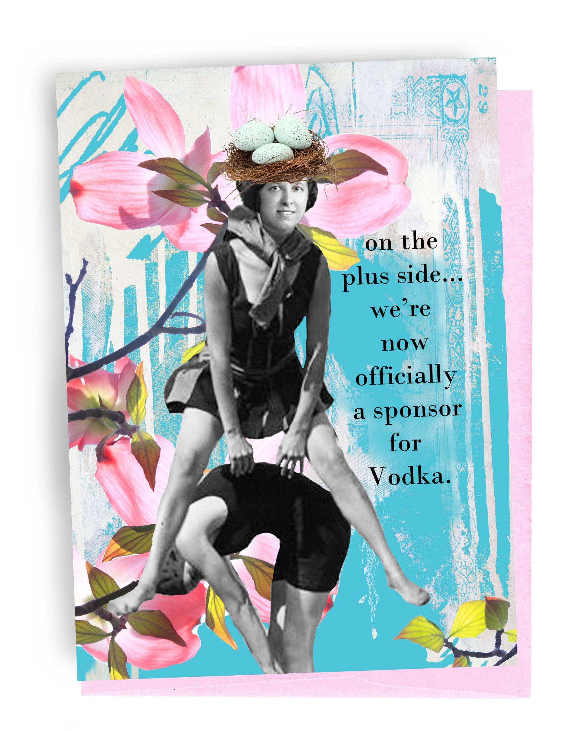 Erin Smith Art – 350 Sponsor for Vodka Greeting Card