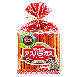 Ginbis “ASPARAGUS BISCUIT” 135g