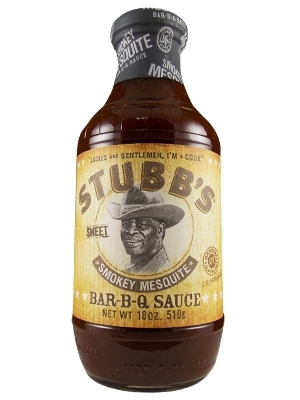 Stubb’s Smokey Mesquite Legendary Bar-B-Q Sauce, 18oz.