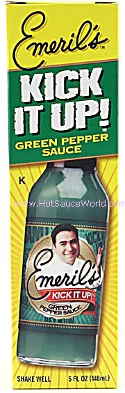 Emeril’s Kick It Up! Green Hot Sauce, 5oz.