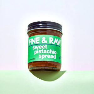 Fine and Raw Sweet Pistachio Spread, Organic, Vegan – 12 Jars x 8oz case