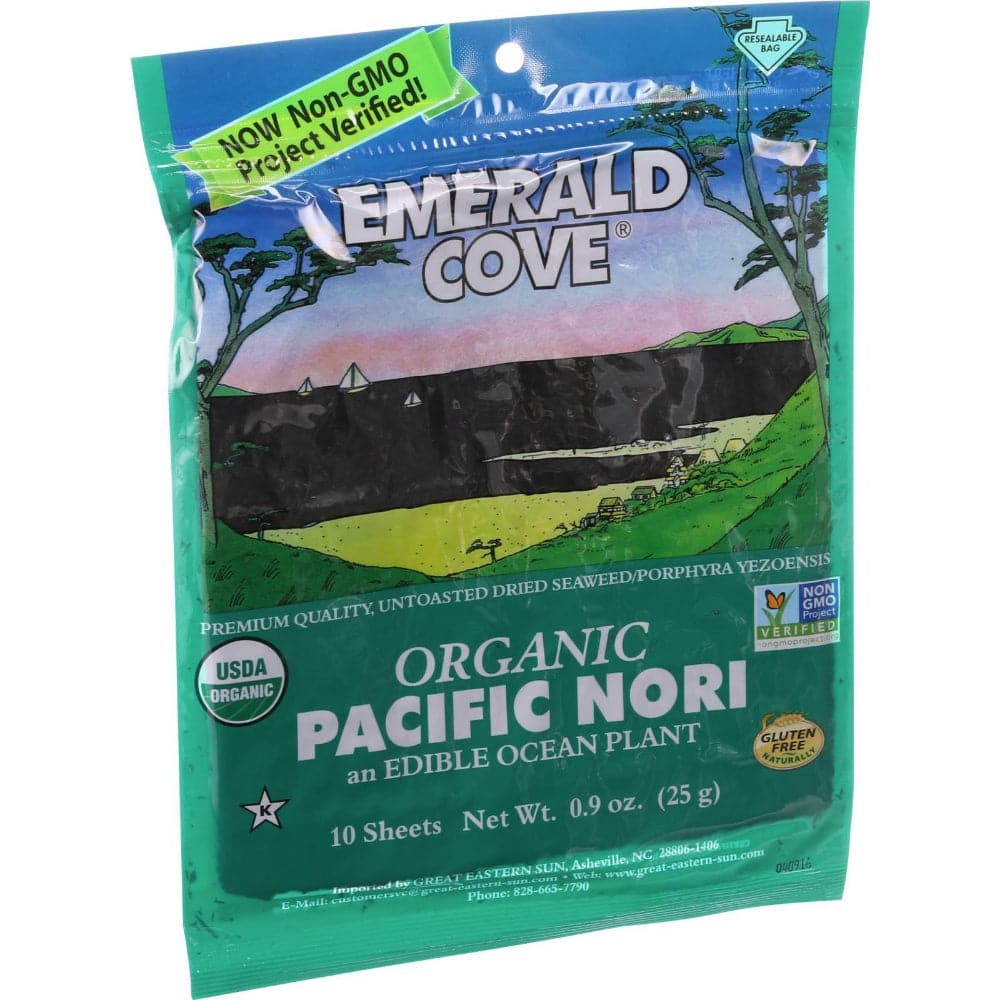 Emerald Cove – Organic Pacific Nori Untoasted Hoshi Silver Grade