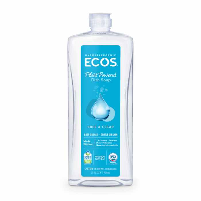 ECOS – Dishmate Dish Soap Free & Clear 25OZ ( Pack of 6)