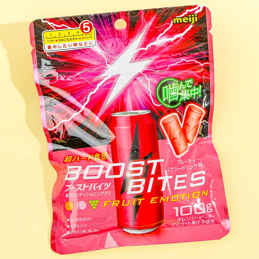 Meiji Boost Bites Gummy Candy – Fruit Emotion
