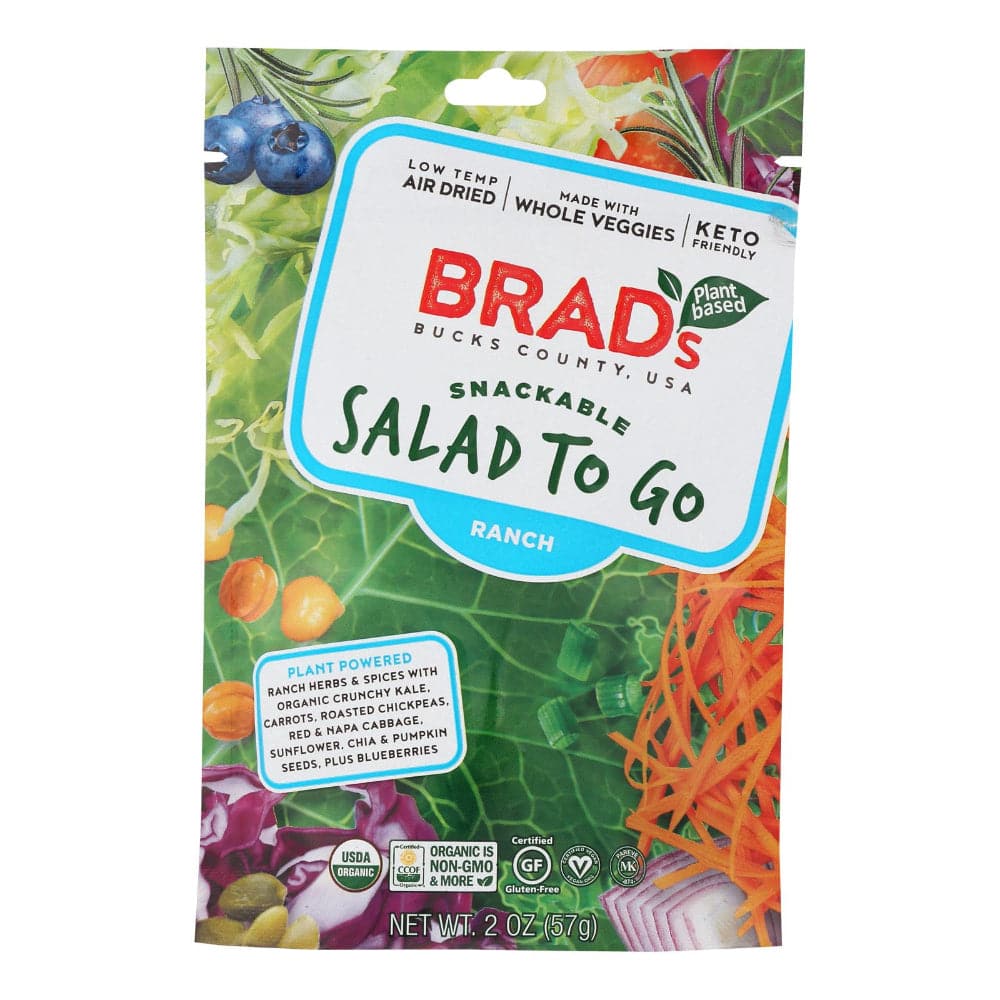 Brad’s – Plant Based Salad To Go Ranch, 2 oz