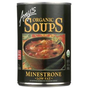 Amy’s – Minestrone Low Fat Soup, 14.1oz