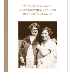 Shannon Martin Design – Your Fault Card