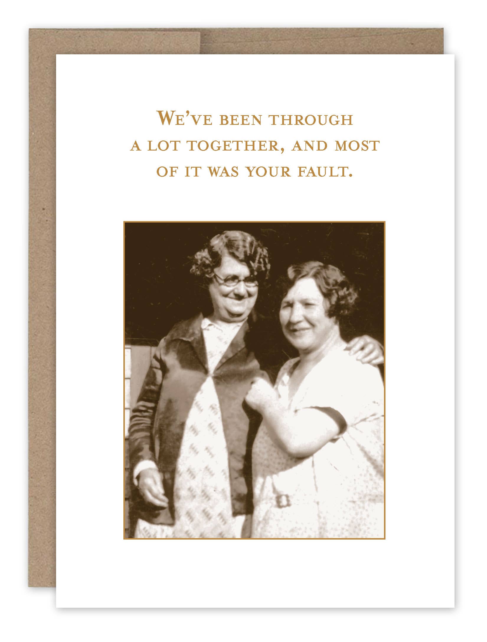 Shannon Martin Design – Your Fault Card