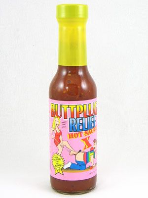 Buttplug Relief Hot sauce, 5oz.