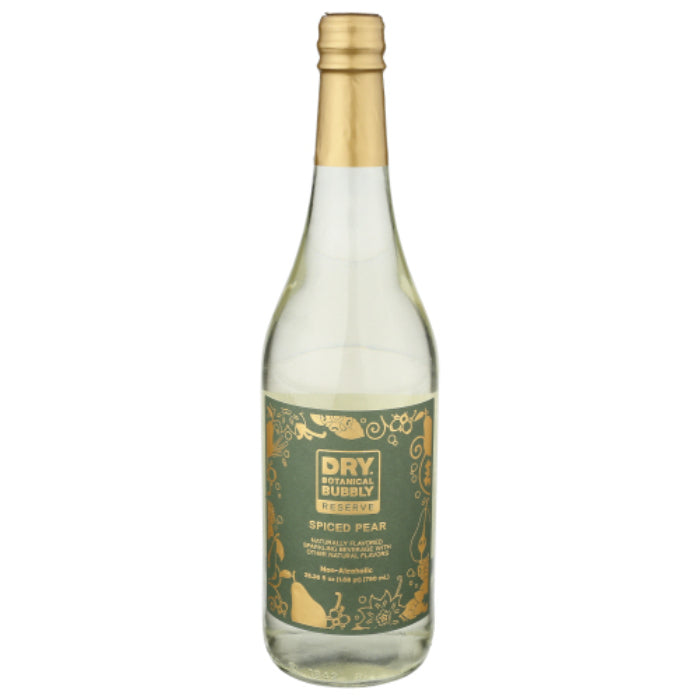 Dry Soda – Wine Alt Btncl Spc Pear, 25.36 Oz – Pack of 12